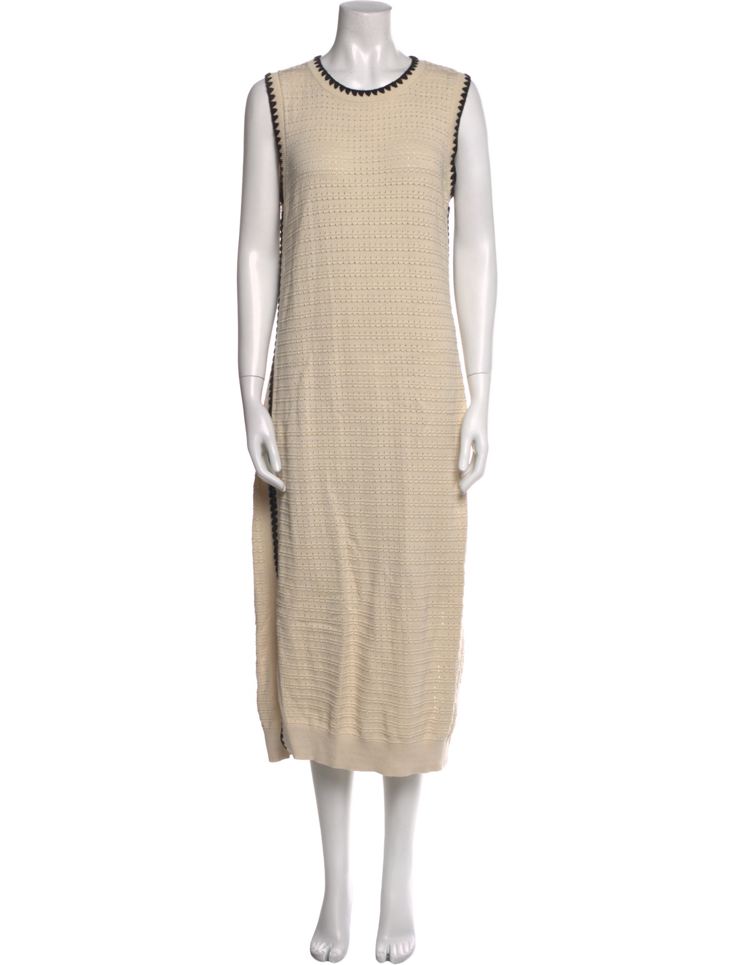 Varley Crew Neck Midi Length Dress