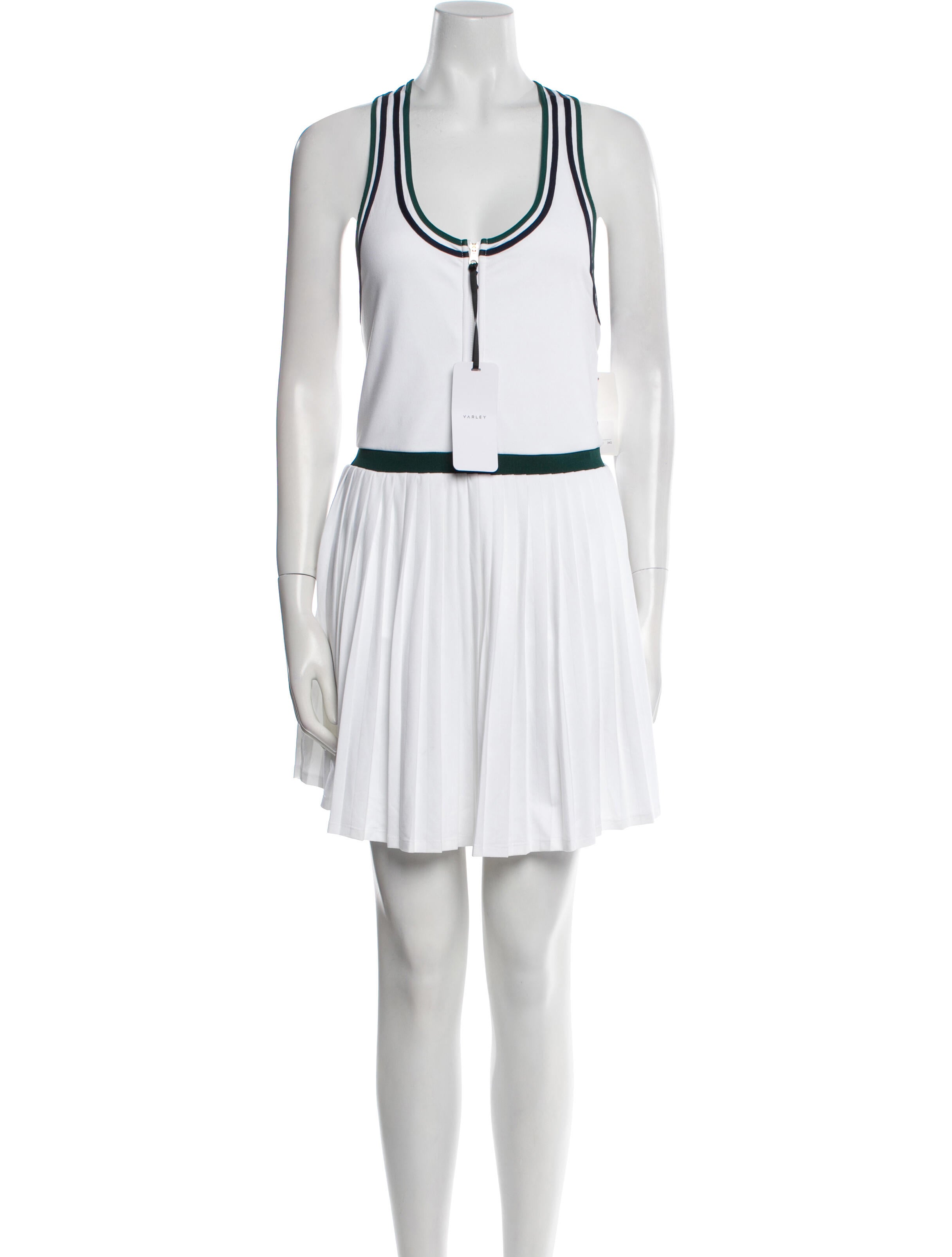 Varley Striped Scoop Neck Romper w/ Tags