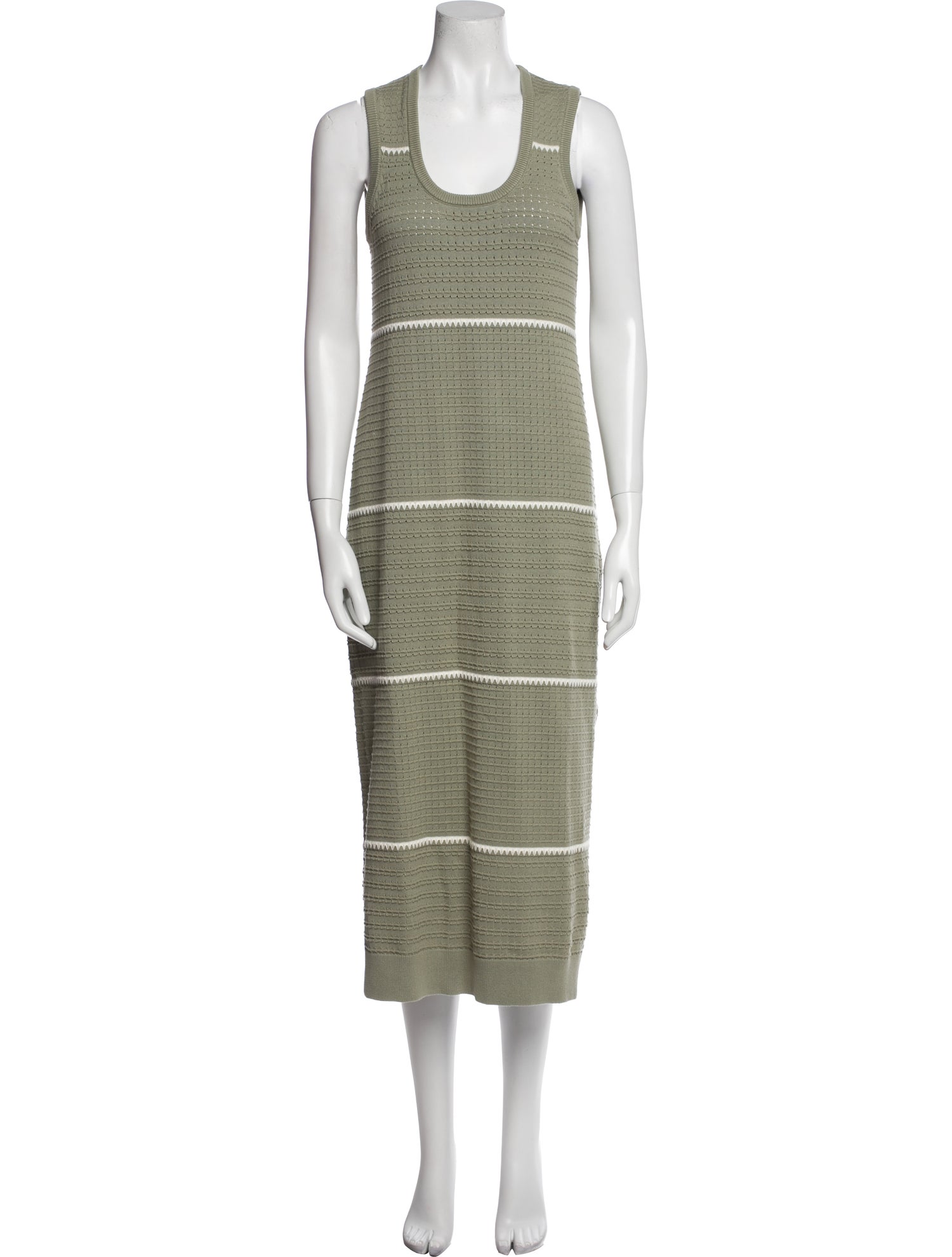 Varley Scoop Neck Midi Length Dress w/ Tags