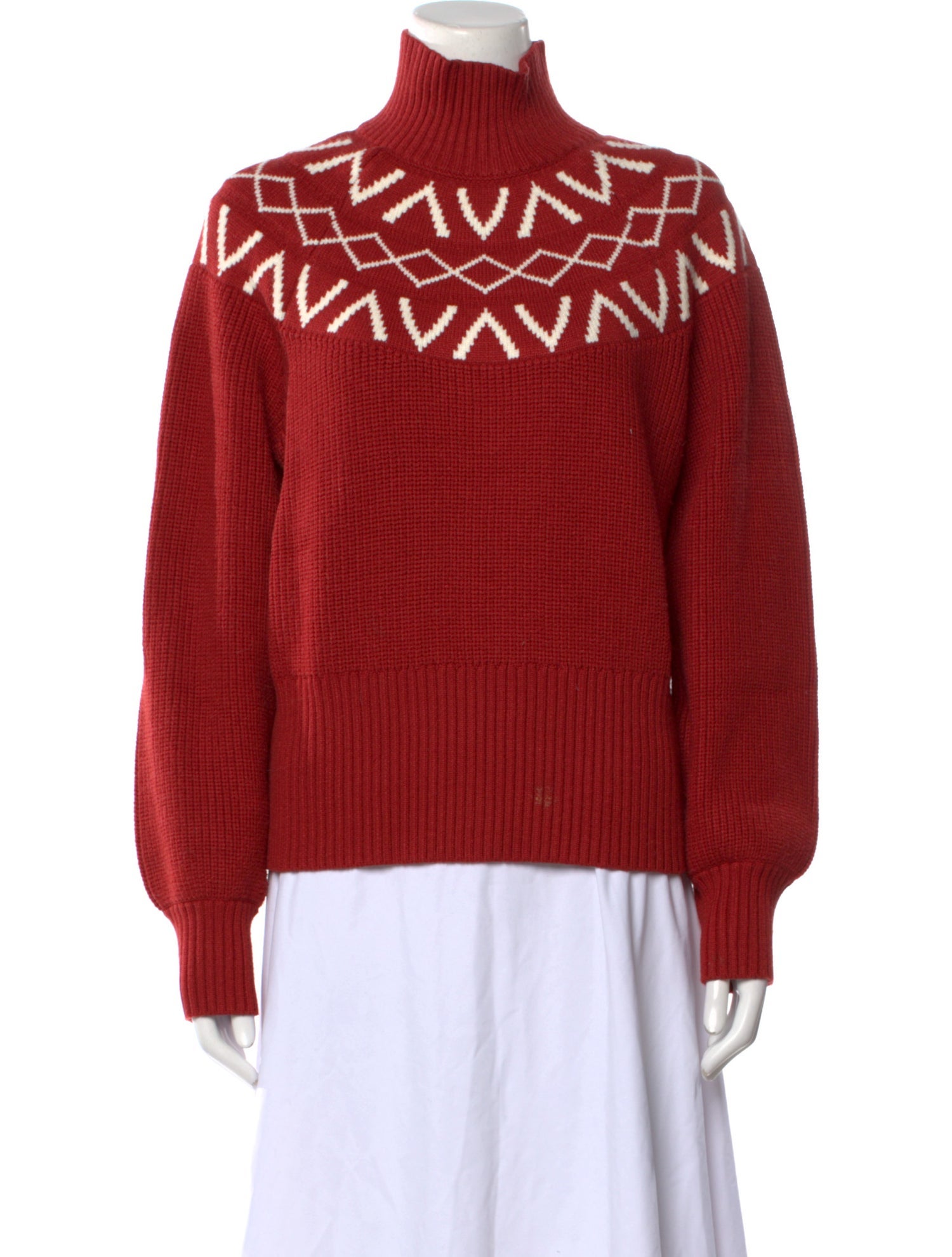 Varley Printed Turtleneck Sweater
