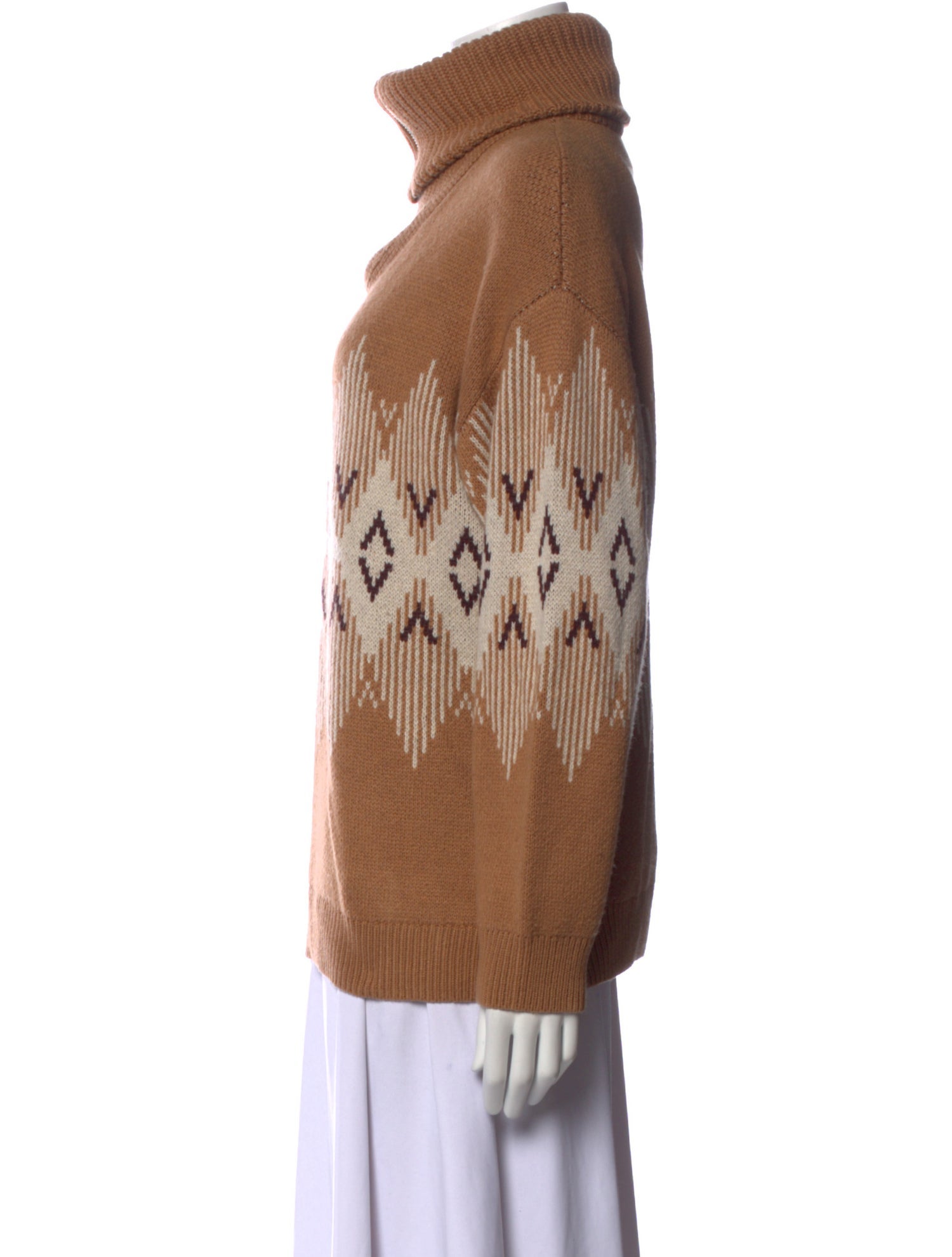 Varley Printed Turtleneck Sweater