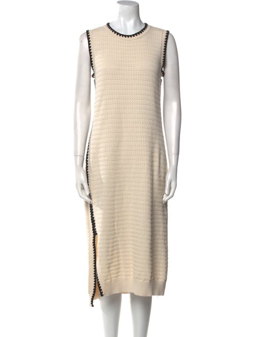 Varley Crew Neck Midi Length Dress