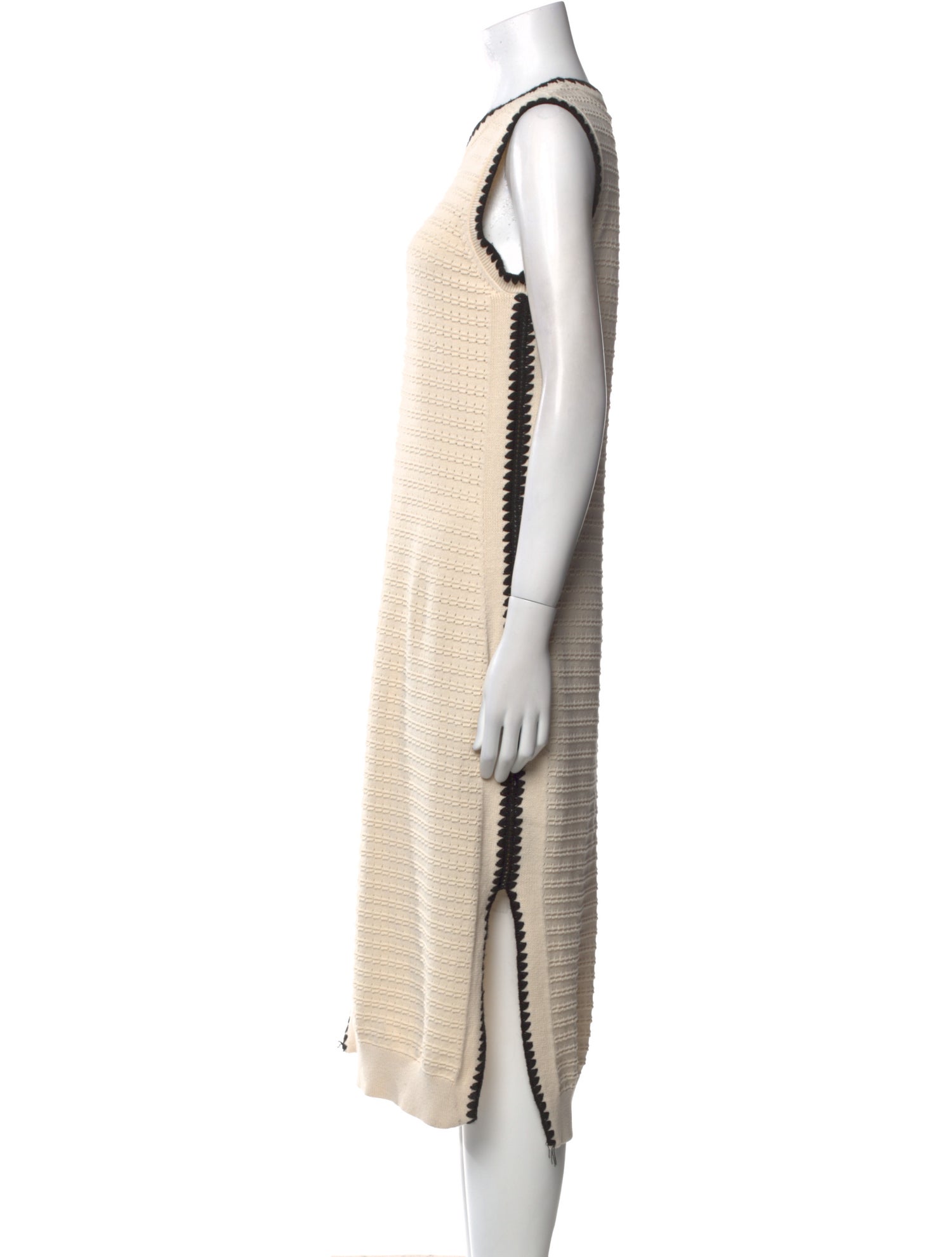 Varley Crew Neck Midi Length Dress