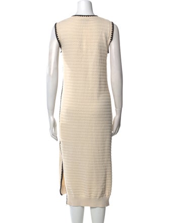 Varley Crew Neck Midi Length Dress