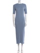 Varley Crew Neck Long Dress
