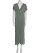 Varley V-Neck Long Dress