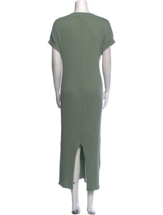 Varley V-Neck Long Dress