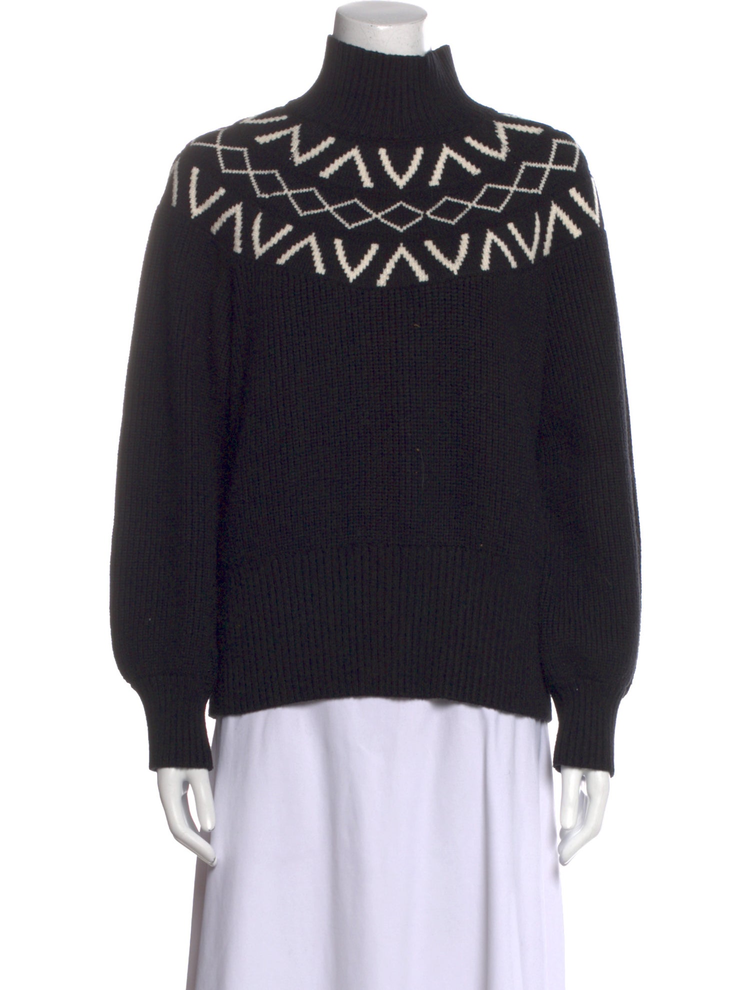 Varley Printed Turtleneck Sweater