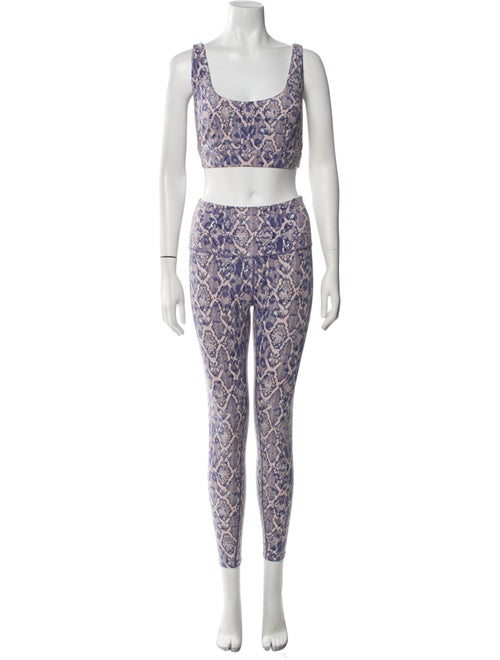 Varley Animal Print Pant Set