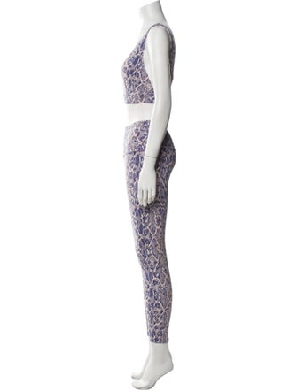 Varley Animal Print Pant Set