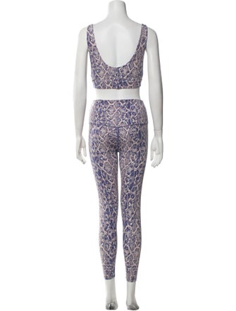Varley Animal Print Pant Set