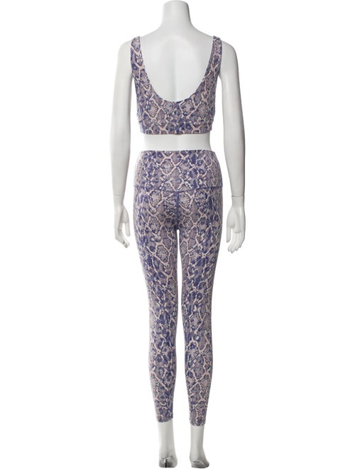 Varley Animal Print Pant Set