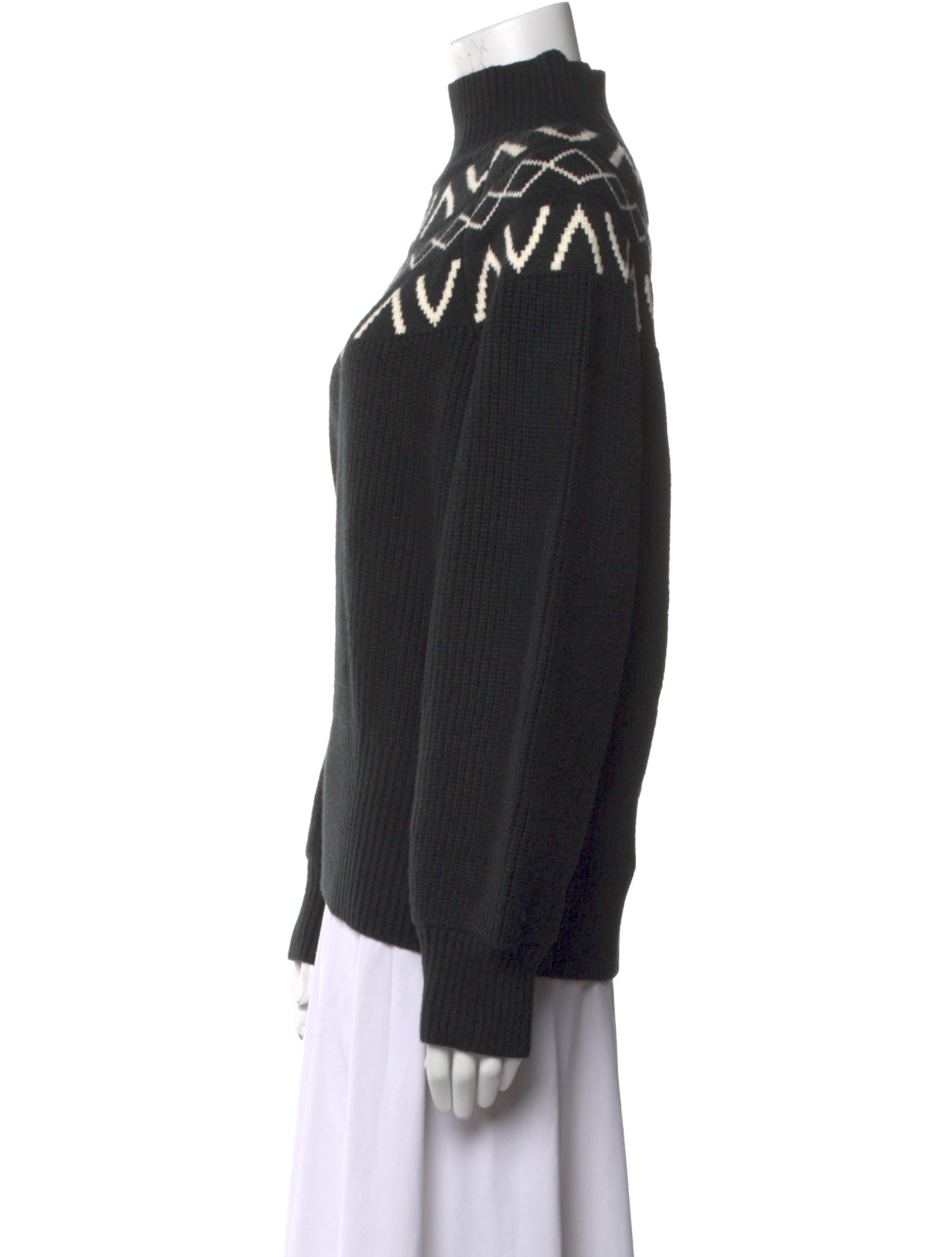 Varley Printed Turtleneck Sweater