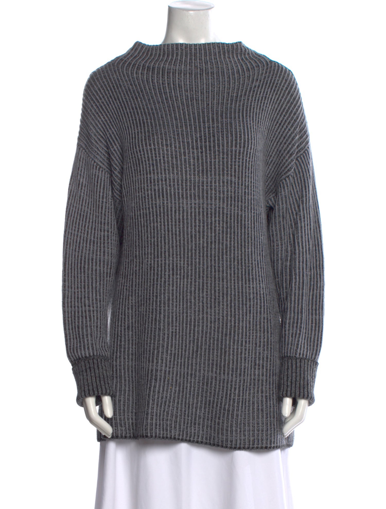 Varley Striped Cowl Neck Sweater