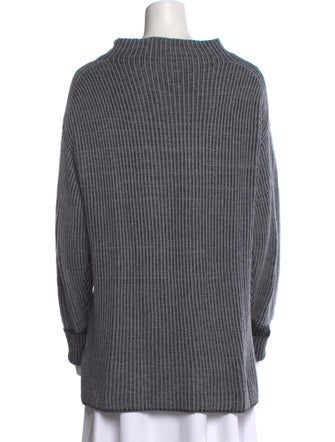 Varley Striped Cowl Neck Sweater