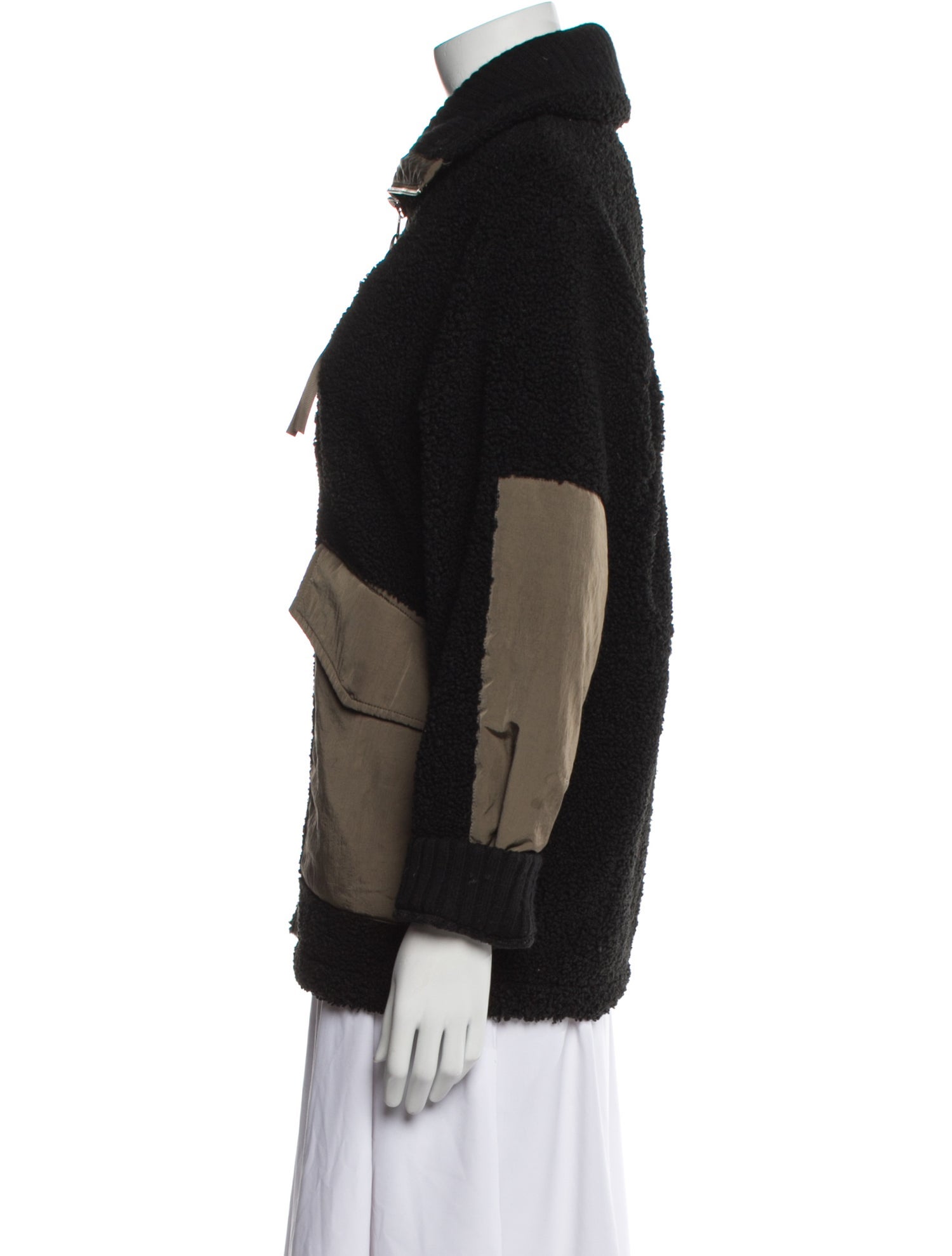 Varley Colorblock Pattern Coat