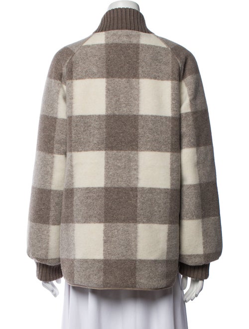 Varley Plaid Print Coat