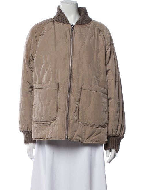 Varley Plaid Print Coat