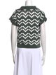 Varley Printed V-Neck Sweater