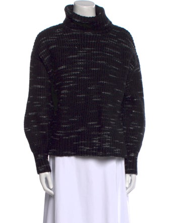 Varley Striped Turtleneck Sweater
