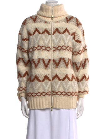 Varley Striped Turtleneck Sweater