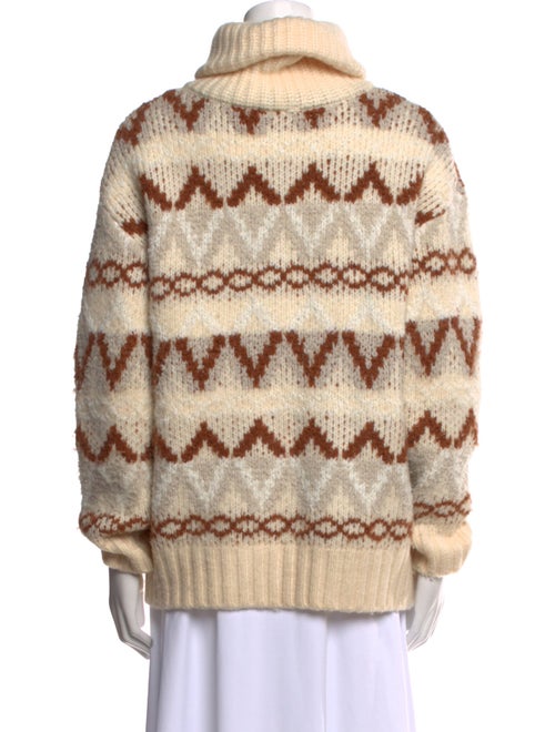 Varley Striped Turtleneck Sweater