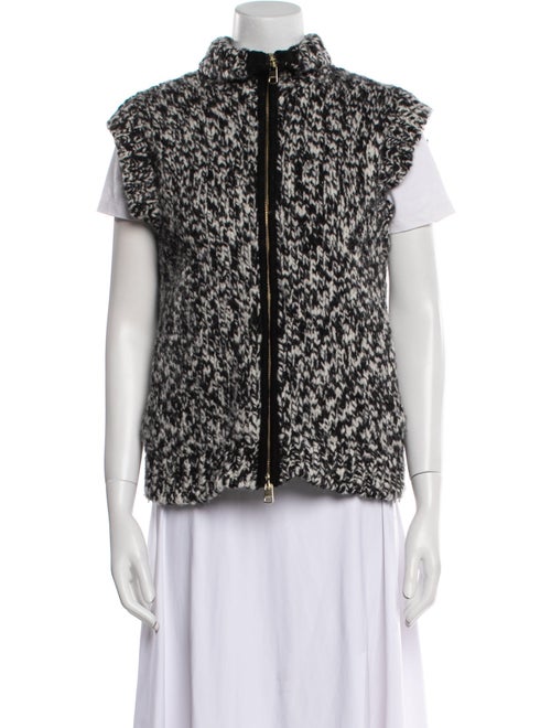 Varley Wool Animal Print Vest