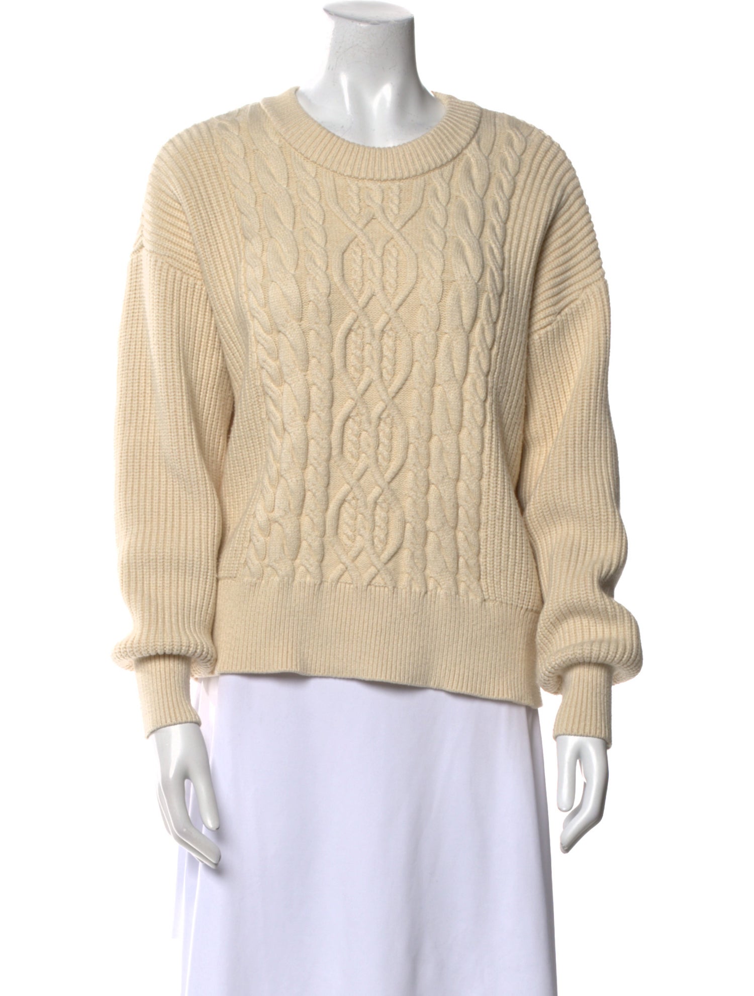 Varley Striped Crew Neck Sweater