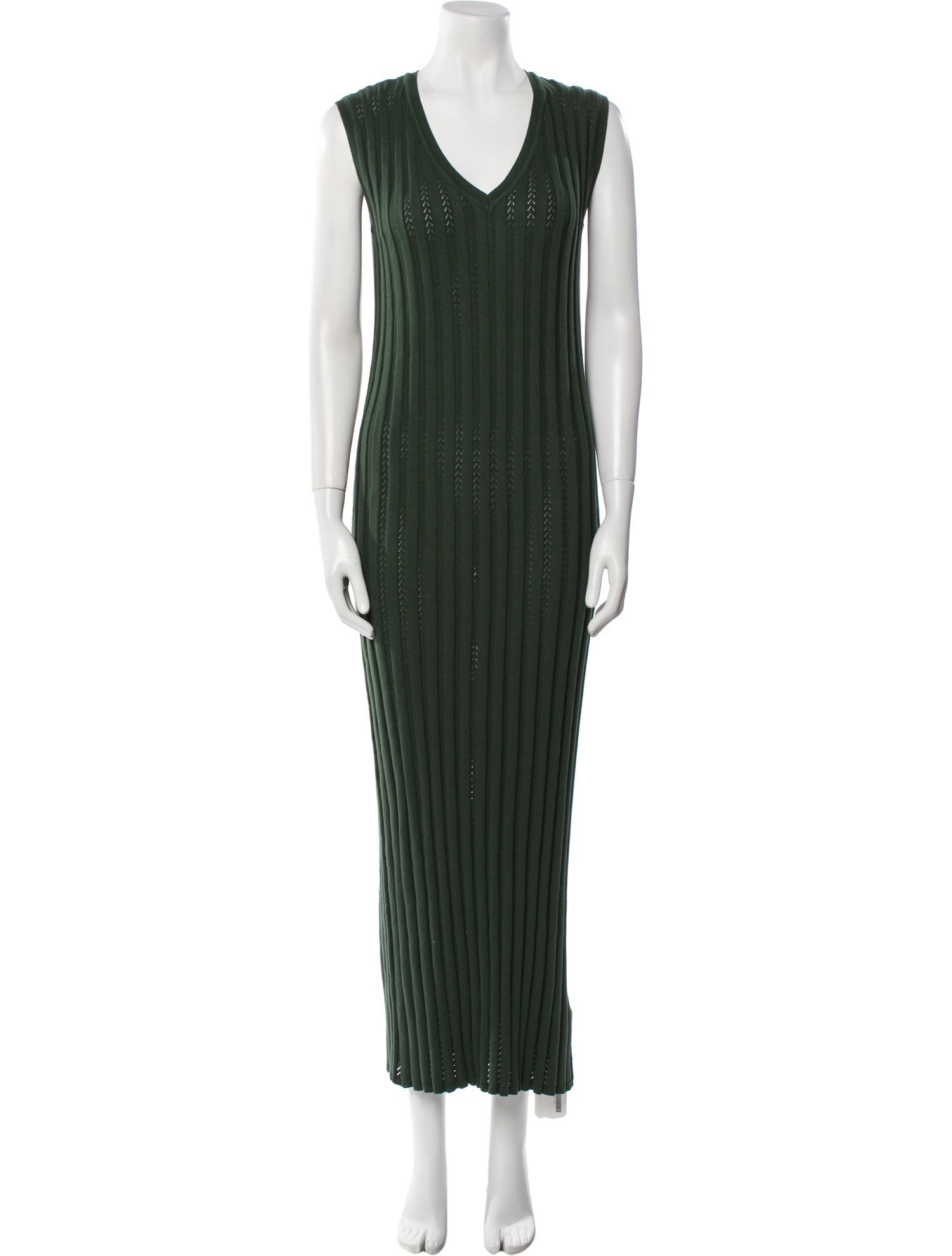 Varley Striped Long Dress