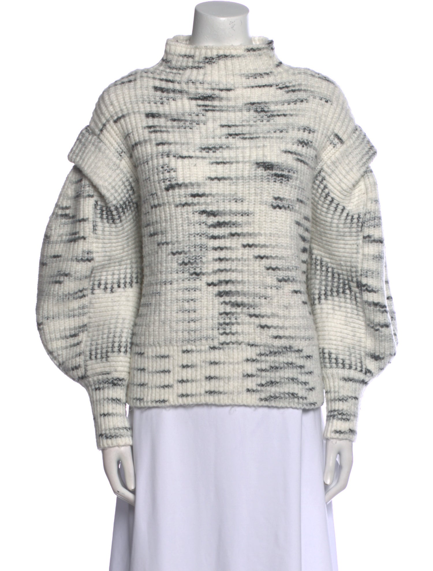 Varley Printed Turtleneck Sweater