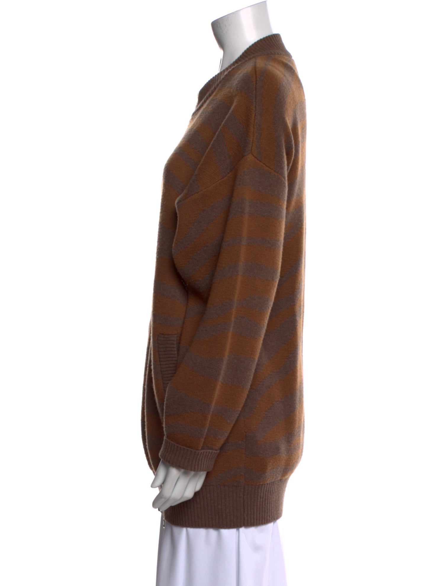 Varley Striped Crew Neck Sweater