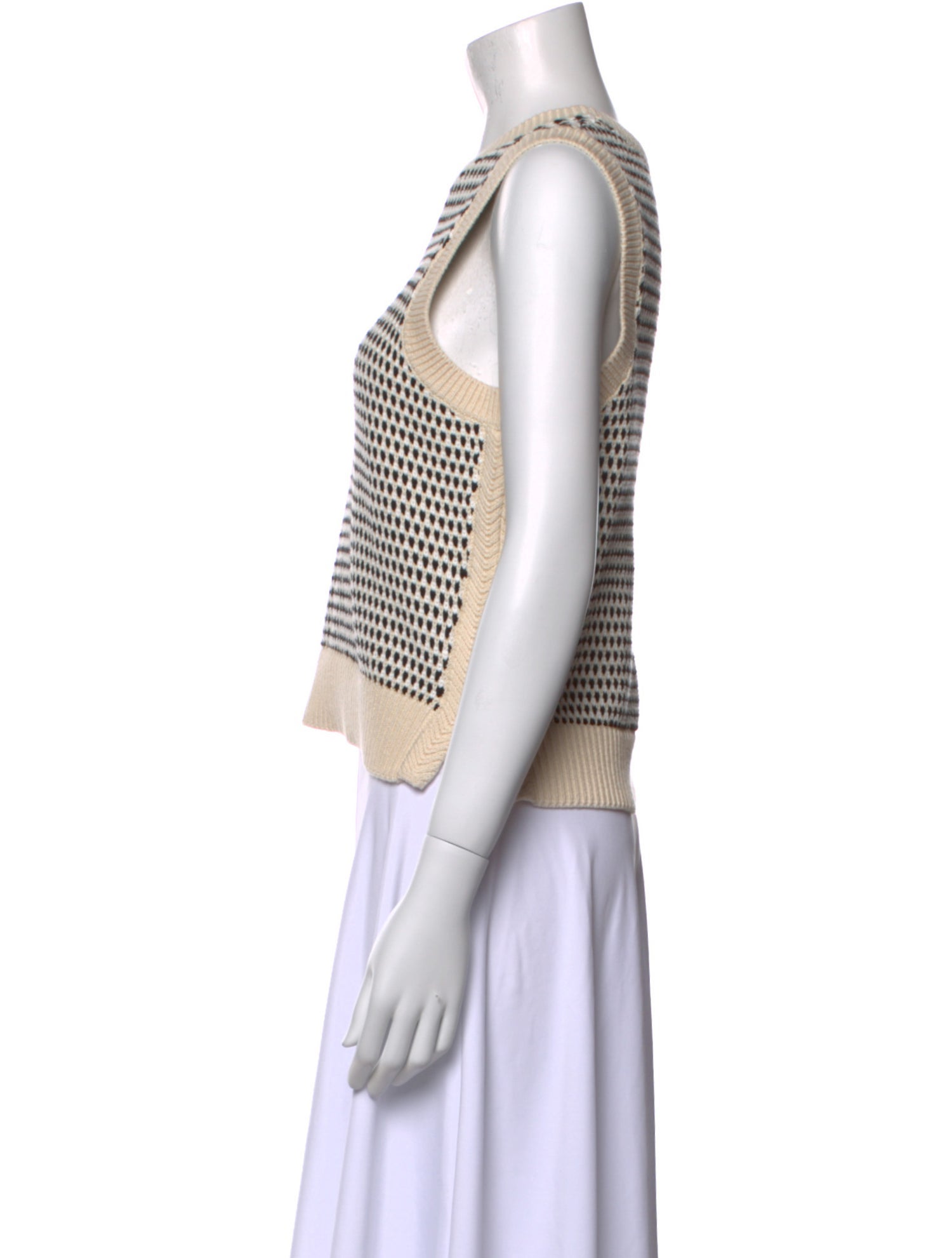 Varley Polka Dot Print Crew Neck Sweater w/ Tags