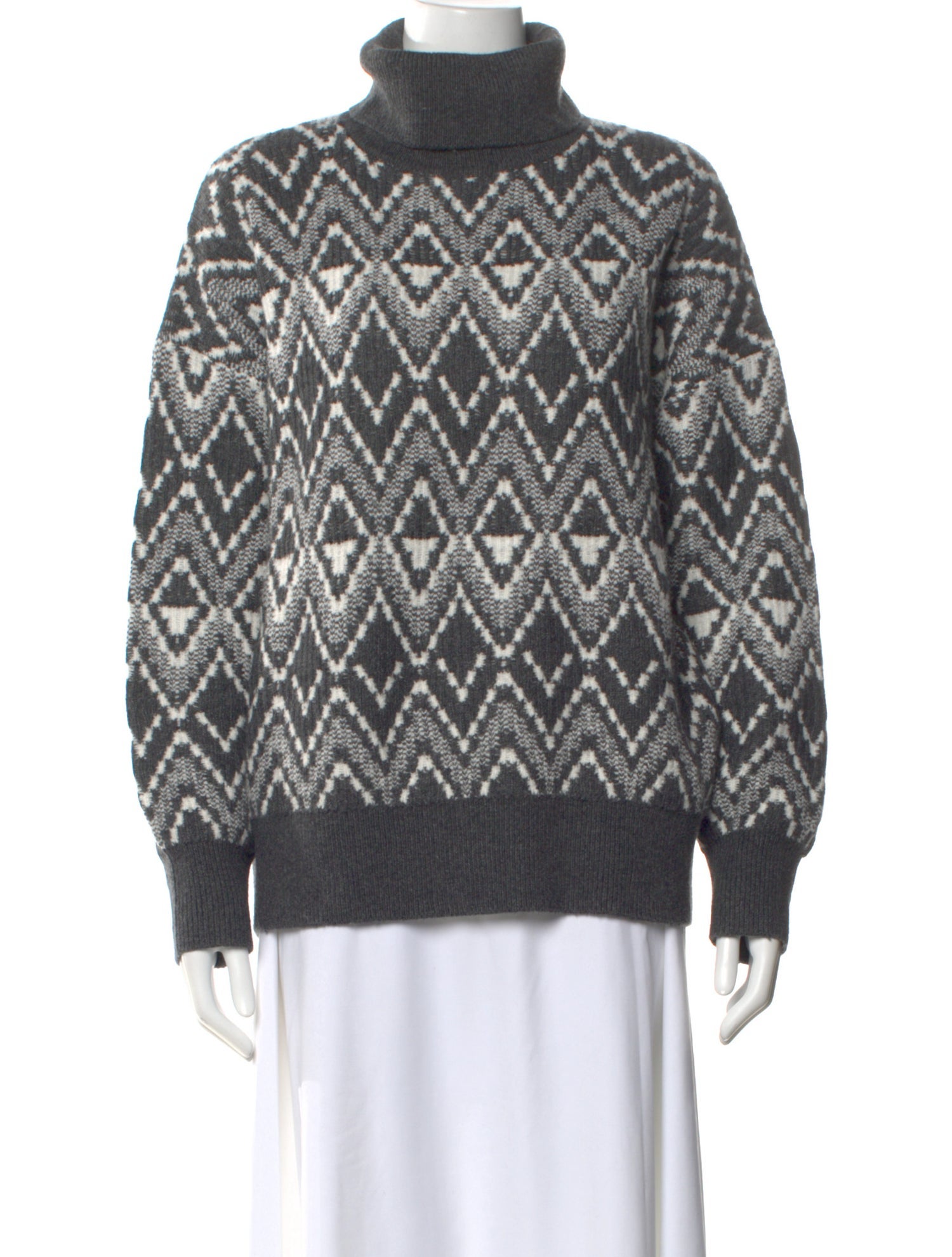 Varley Printed Turtleneck Sweater
