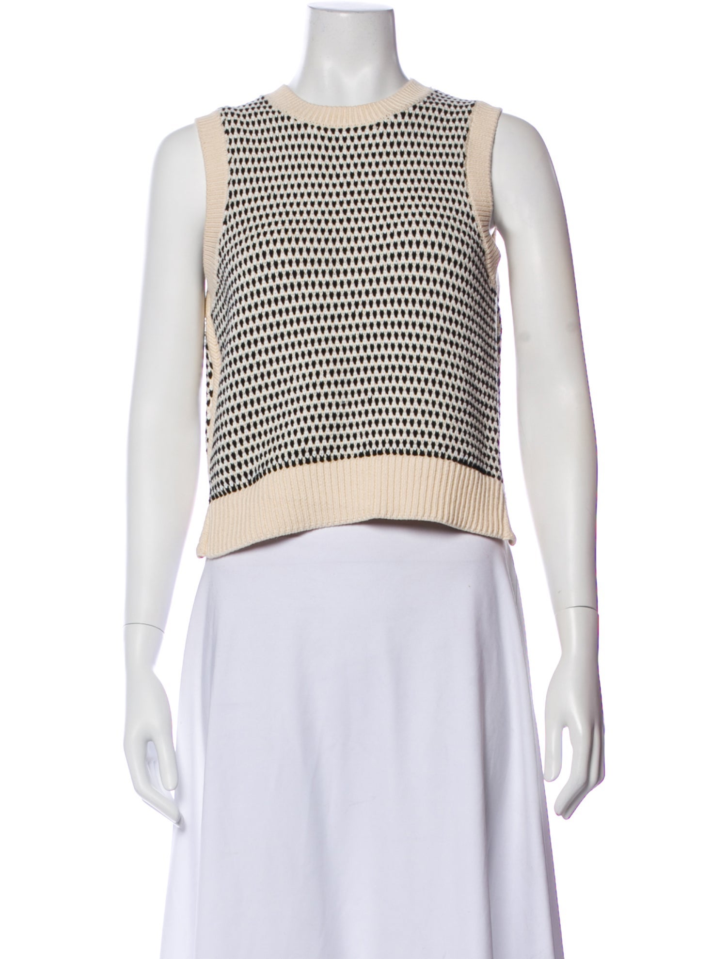 Varley Striped Crew Neck Sweater