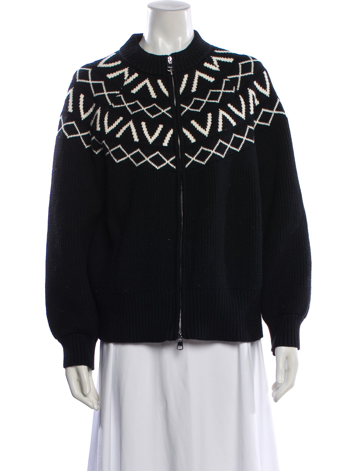 Varley Printed Crew Neck Sweater