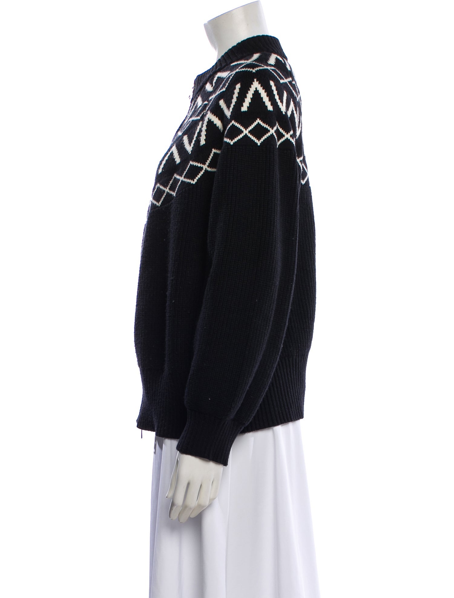 Varley Printed Crew Neck Sweater