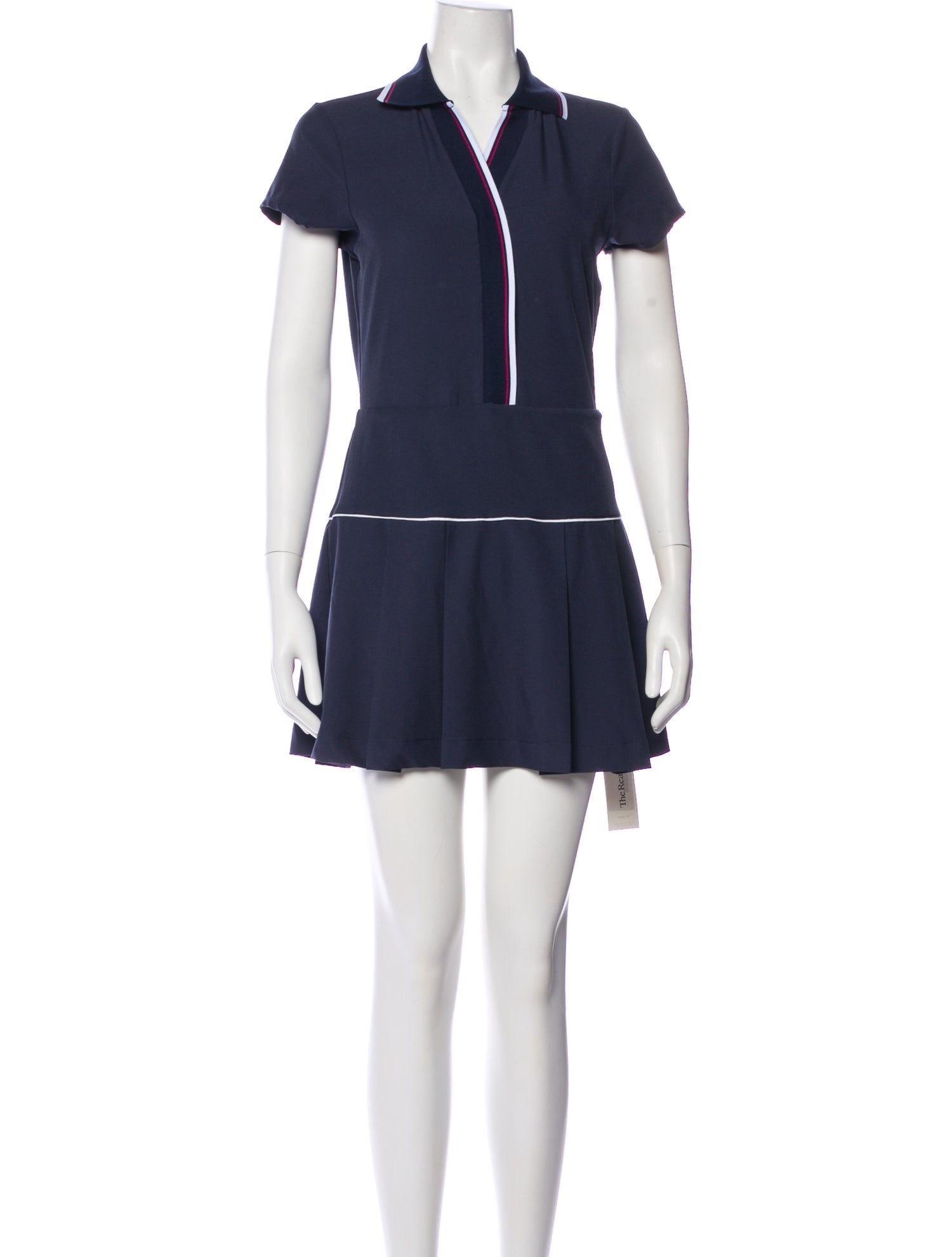 Varley V-Neck Mini Dress