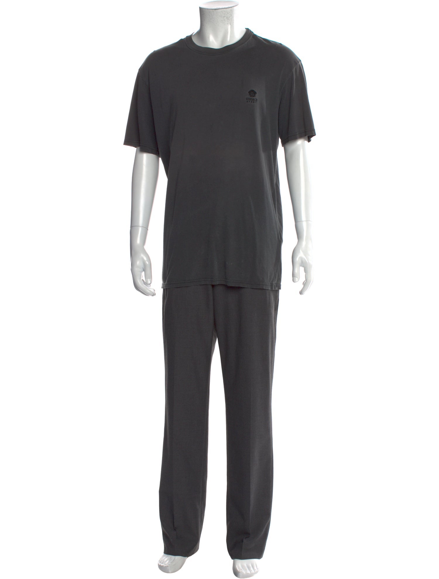 Versace Sport Crew Neck Short Sleeve T-Shirt