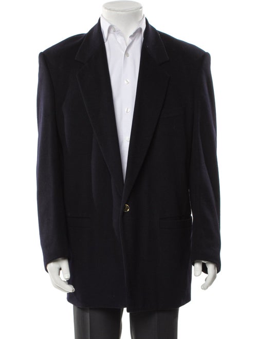 Versace Sport Virgin Wool Overcoat