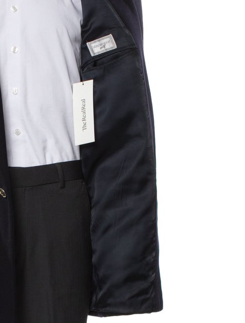 Versace Sport Virgin Wool Overcoat