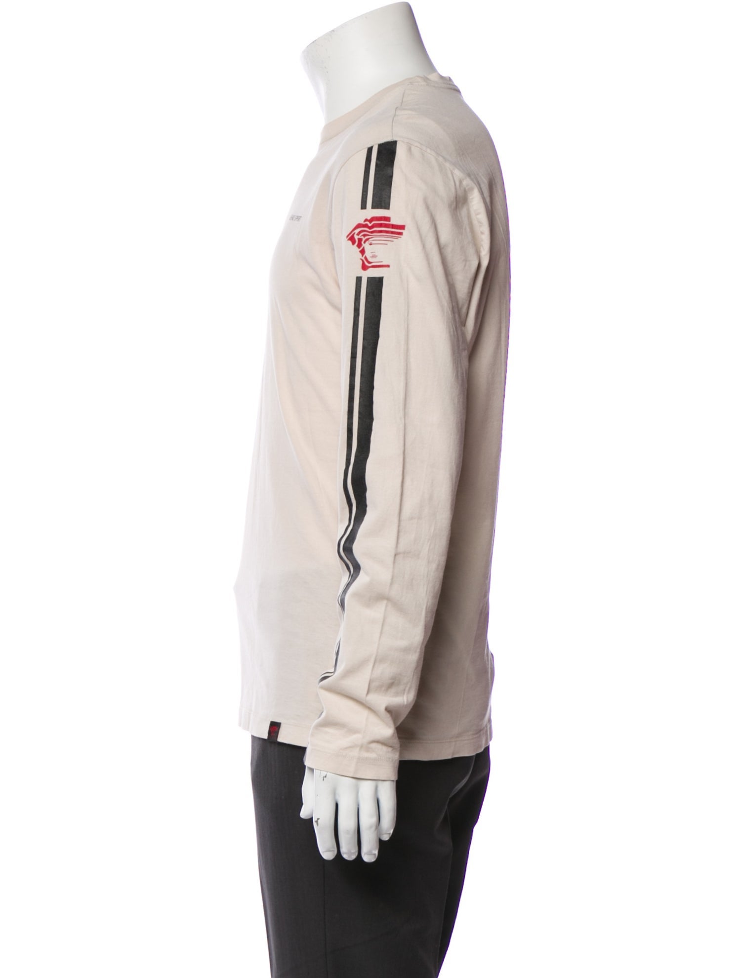 Versace Sport Graphic Print Crew Neck T-Shirt