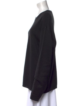 Versace Sport Merino Wool Scoop Neck Sweater