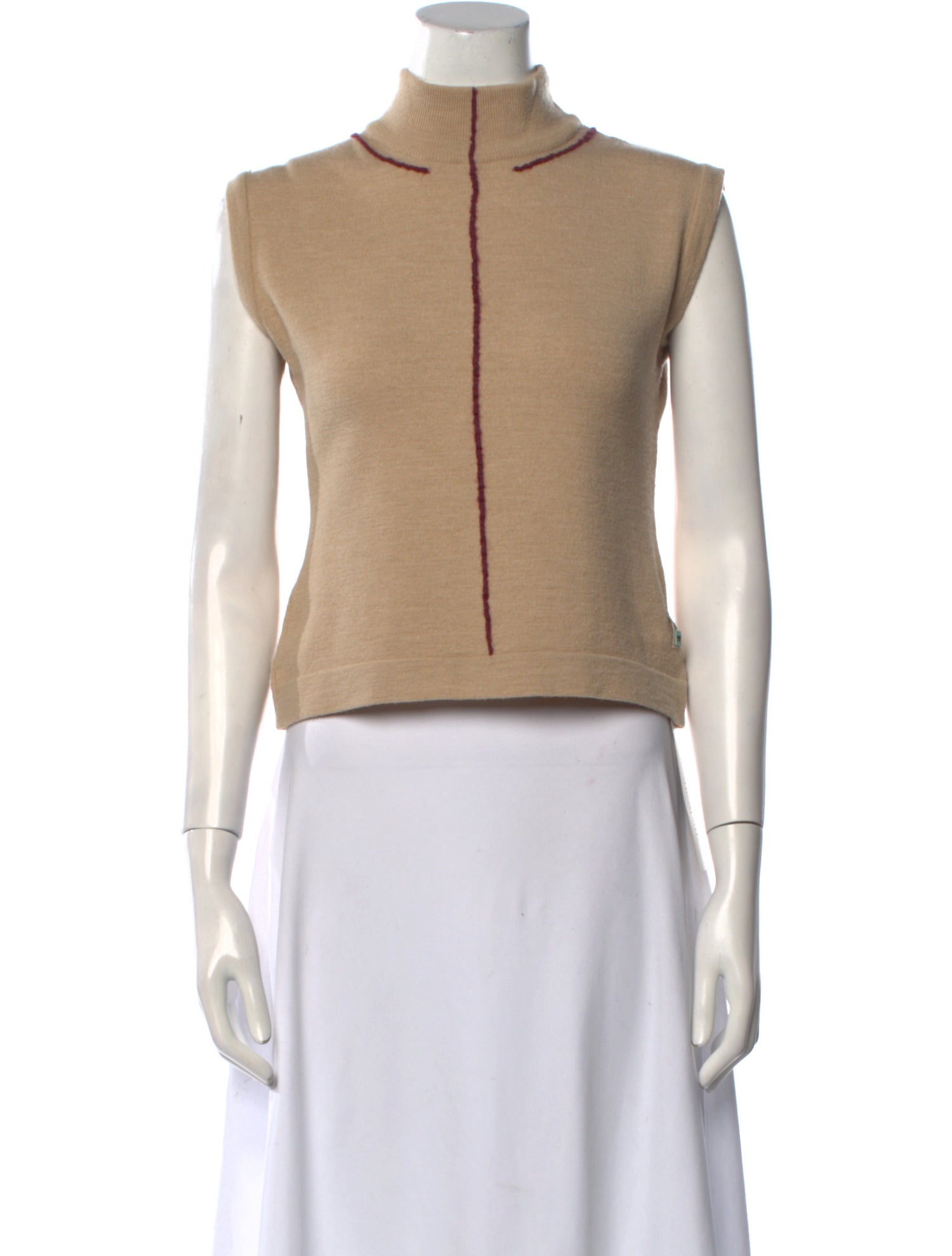 Versace Sport Mock Neck Sweater