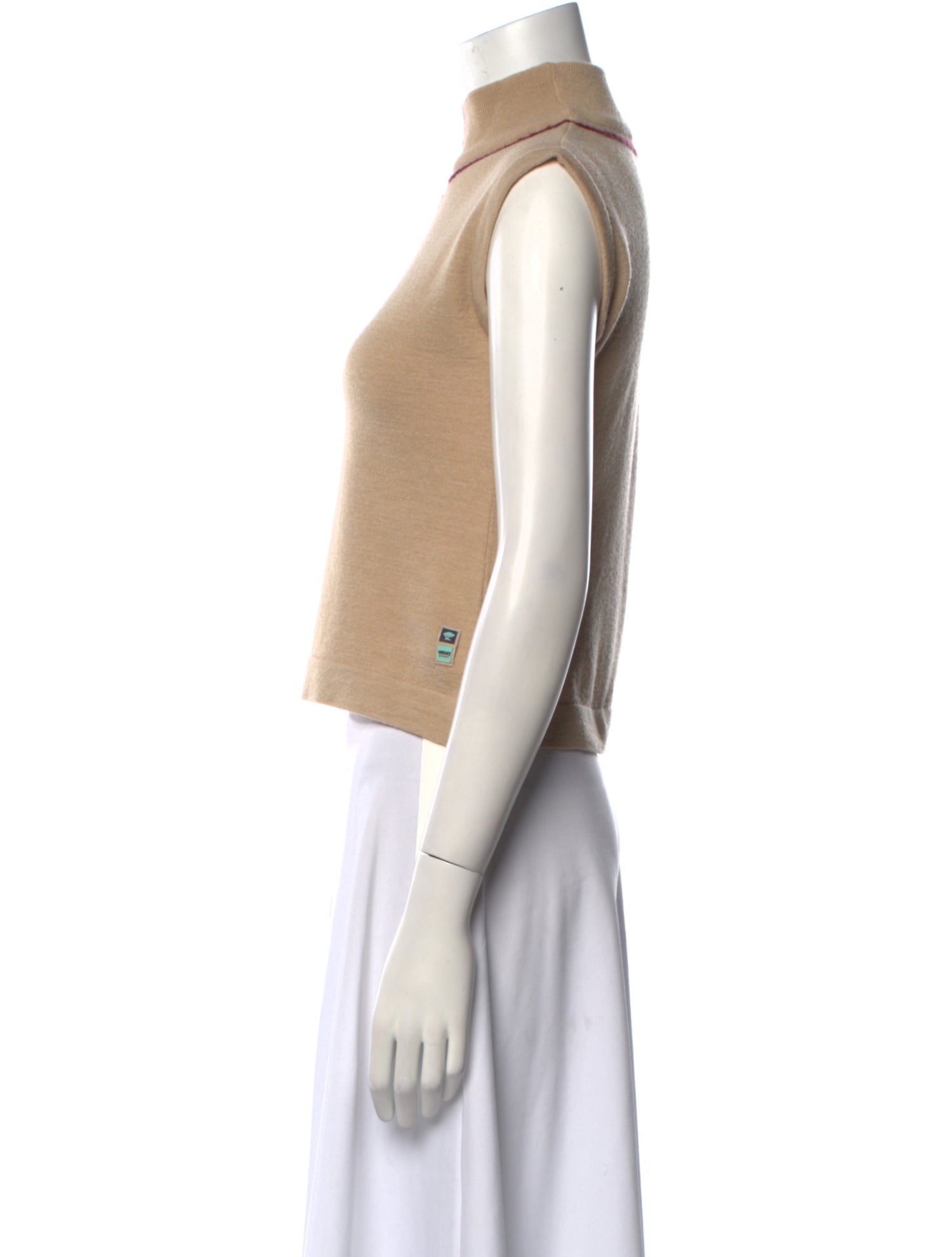 Versace Sport Mock Neck Sweater