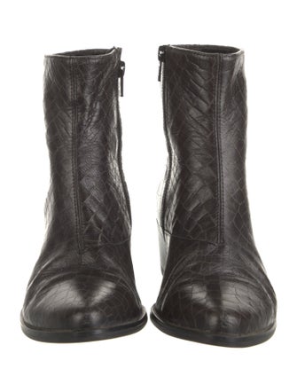 Vagabond Shoemakers Embossed Leather Boots