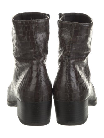 Vagabond Shoemakers Embossed Leather Boots