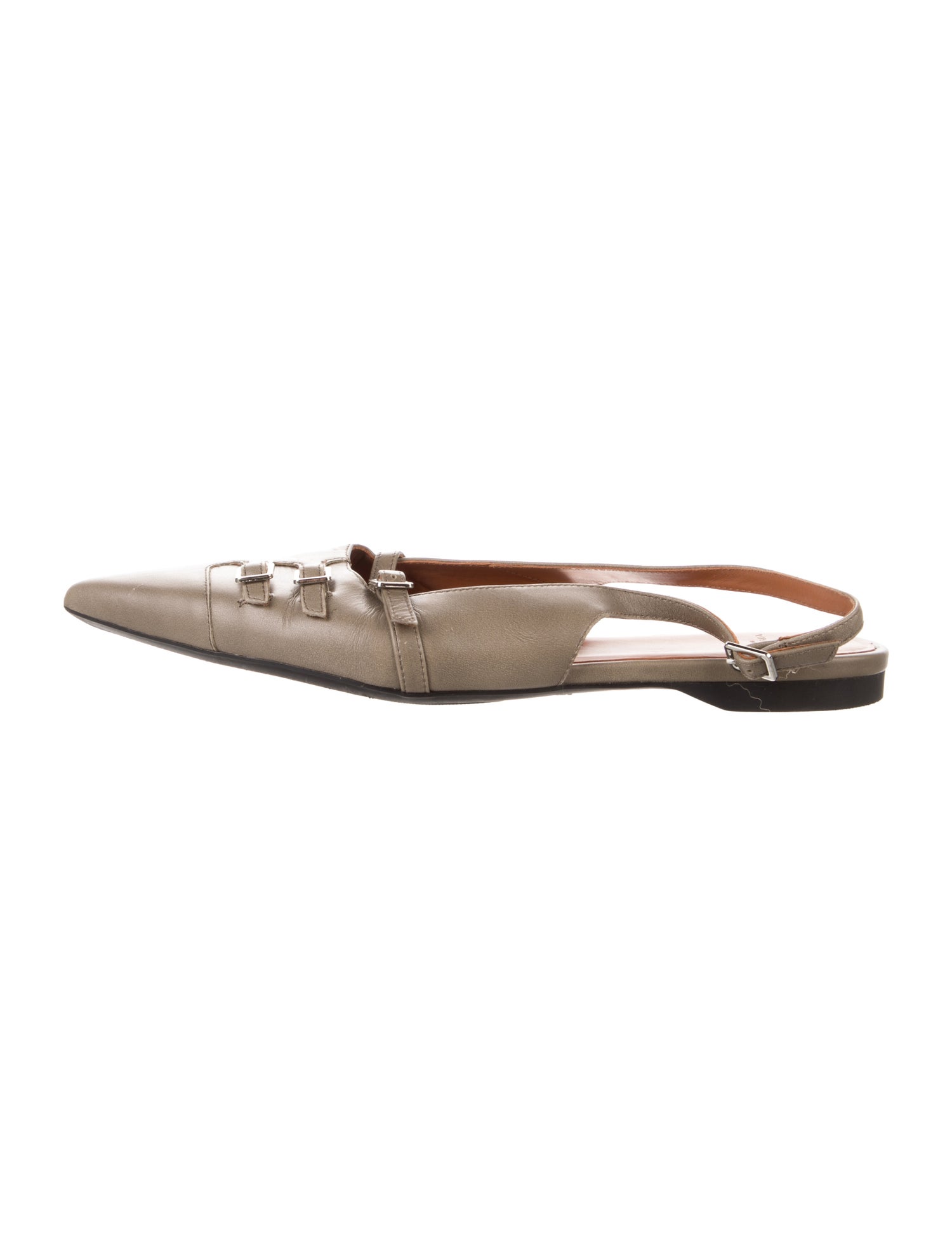 Vagabond Shoemakers Leather Slingback Flats