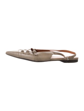 Vagabond Shoemakers Leather Slingback Flats
