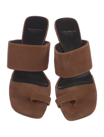 Vagabond Shoemakers Suede Slides