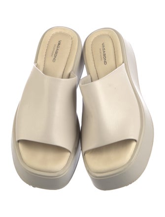 Vagabond Shoemakers Leather Slides